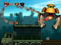une photo d'Ã©cran de Contra ReBirth sur Virtual Console WII